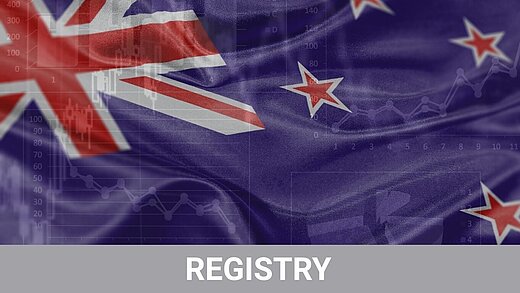 New Zealand national flag used as a visual backdrop for content summarizing key messages from the New Zealand Joint Replacement Registry Report 2025