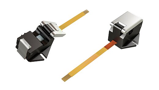 Blasen- und Okklusionssensoren von CeramTec auf weißem Hintergrund
